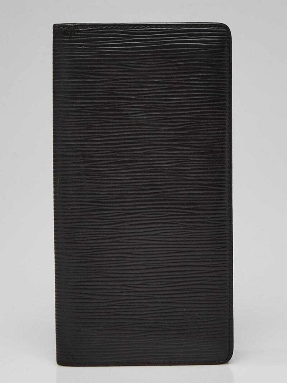 Louis Vuitton Black Epi Leather Brazza Wallet